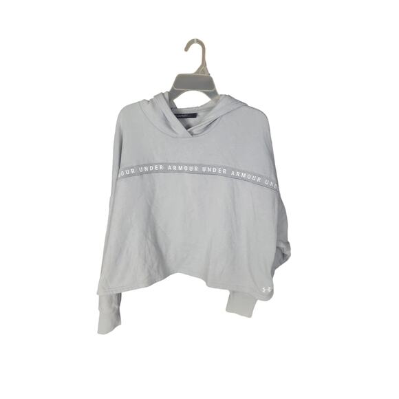 Under Armour cropped hoodie women's large - Picture 1 of 3